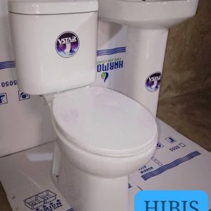Hibiscus v-star (toilet and sink)